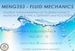 MENG353 - FLUID MECHANICS · 2018. 10. 3. · meng353 - fluid mechanics chapter 4 fluid kinematics assoc.prof.dr.hasan haciŞevkİ fall 2017 - 18 eastern mediterranean university