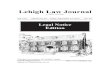 Legal Notice Edition - Bar Association of Lehigh Countylehighbar.org/wp-content/uploads/2014/04/LN-Lh-56_64...22 LEHIGH LAW JOURNAL Ervin, Charles, dec’d.Late of Lower Milford Township
