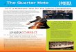 The Quarter Note - Sphinx Organization · 2017. 4. 6. · 4. 2017 a Milestone Year for the Sphinx Competition Vol. 17, No. 4 The Quarter Note Fall 2016 q Aaron P. Dworkin Founder