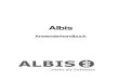 Albis...ALBIS · © Albis Ärzteservice Product GmbH & Co KG 1994 - 2003 ALBIS Inhalt - 4 1.5 Programmstart 1.5.1 Anmelden 1.5.2 Voreinstellungen 2 Patient 2.1 Neu 2.1.1 