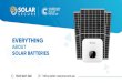 Everything About Solar Batteries - Solar Secure®