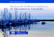 Sound Information: A Boater’s Guide · 2021. 2. 11. · The Boater’s Guide is intended to give you several practical solutions to the most common sources of boater-generated pollution