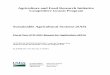 Agriculture and Food Research Initiative Competitive ... · general information and topic submission resources for inclusion in future AFRI RFAs can be ... entrepreneurship, human