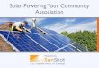 Solar Powering Your Community Association - icma.org · 2020. 1. 2. · –Jan – Mar 2011 pause: Legislative session considered bill to prohibit any HOA or municipal restrictions