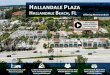 HALLANDALE PLAZA HALLANDALE BEACH, FL Offering Memorandum · 2019. 7. 15. · HALLANDALE . P. LAZA H. ALLANDALE . B. EACH, FL. Offering Memorandum. Trophy Real Estate, 100 Percent