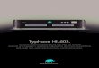 Typhoon HIL602....The new, even more powerful HIL, with 32 analog outputs and Gigabit/s serial link. Tailored for the most demanding industrial test, verification, and pre-certification