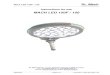 MACH LED 150F / 150 - Eickemeyer · Mach LED 150F / 150 Dr. Mach Lamps and Engineering 59320002 Edition 02 15.05.2014 / Bak We page 1/22 Instructions for use MACH LED 150F / 150 Dr