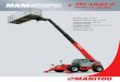 MT 1840 A - All Terrain · 2020. 4. 28. · MT 1840 A • Working height: 19.30 m • Maximum forward reach: 13.17 m • Standard capacity: 1000 kg including 3 people • Extendable