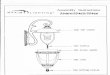M · L I G HT I 55464/55465/55466 · 2015. 9. 17. · MAXI' M Installation Instuctions for Wall Lamp Please read the carefully before ofyour Lighting Fixture. Referring to the drawing