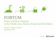 FORTUM Power and heat company in the Nordic area, Russia, Poland and …apps.fortum.fi/gallery/Fortum_investor_material... · 2015. 12. 9. · • Power and heat company in the Nordic