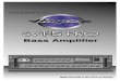 Bass Amplifier - Standard Audio · 2005. 7. 19. · 3 An Introduction to your new Ampeg SVT-5 PRO Bass Amplifier Thank you for making one of the best choices you will ever make for