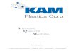 SUPPLIER QUALITY MANUAL - KAM Plastics · 2018. 7. 18. · 3.4 Incoming Inspection 3.5 Supplier Requests for Temporary Product Specification Changes 3.6 Rejects/Charge Back Policy
