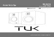 사용 설명서 TUK 파워드 스피커 - Kanto Audio...2019/03/11  · TUK의 액티브 스피커를 AC 전원 코드로 벽면 콘센트에 연결하십시오. 모든 입력이