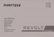 Phanteks Revolt Manual · 2018. 8. 27. · User Manual Manual de usuario Manuale utente ... English Deutsch Français Español Italiano Português ... User manual and installation