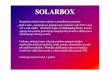 SOLARBOX - Volf-Prom SOLARBOXvolf1...Usteda / Povrat investicije • Godisnja usteda je moguca i do 2000 kWh • Usteda ovisi o potrosnji tople vode. • Cijene kWhenergije su od 0.80kn
