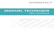 MANUEL TECHNIQUEfrench.hydrotec.com/fileadmin/user_upload/hydrotec-fr/... · 2017. 7. 27. · Calcul hydraulique Capacité de débit des caniveaux HYDROTEC Pose des caniveaux en ligne