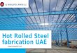 Hot Rolled Steel fabrication UAE | Albaraq