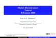 Market Microstructure Tutorial R/Finance 2009past.rinfinance.com/agenda/2009/microstructure-tutorial.pdf · 2009. 5. 4. · UIC ICFD Market Microstructure Tutorial R/Finance 2009