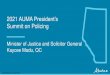 2021 AUMA President’s · 2021. 2. 26. · stakeholders, including both AUMA and RMA’sexecutive leadership. – November 17, 2020 (RMA & AUMA Workshop) Phase 3 -Define the Future