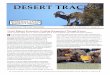 A publication of the Borderlands Research Institute at Sul Ross … · 2018. 11. 20. · DESERT TRACKS Volume 11, Issue 2 Non-Profit Org. U.S. Postage PAID Alpine, Texas Permit No
