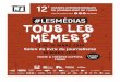 AH, LES MÉDIAS...LES NOMMÉS DES PRIX EMI PRÉSENTENT LEUR PROJET DEVANT LE JURY 2019 (14h00 – 17h15) Animé par Albéric DE GOUVILLE, rédacteur en chef France 24. • « …