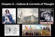 Chapter 4 – Culture & Currents of Thought...Chapter 4 – Culture & Currents of Thought Section 4: The Contemporary Period (1867-NOW) Part 1: Imperialism, Canadian Nationalism and
