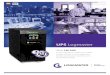UPS Logmaster - Megatec Energia · 2015. 6. 28. · UPS Logmaster Série LM 900. Comunicação serial (RS232) Comunicação SNMP (opcional) Conector para banco de baterias externo