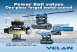 Power Ball valves One-piece forged metal-seatedcatalogo.feital.com.br/Asset/valvulas-esfera-power-ball.pdf• Triple-offset butterfly valves • Knife gate valves • Severe service