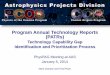 Program Annual Technology Reports (PATRs) · 2014. 1. 5. · Technology Development Model • Identify Program technology capability gaps based on an annual prioritization of inputs
