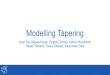 Modelling Tapering 2020. 11. 11.¢  Tapering Strategy for MADX 1. Perform initial Twiss without radiation