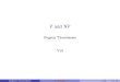 P and NP · Evgenij Thorstensen P and NP V18 8 / 26. MembershipinP byreduction GivenadecisionproblemL,IcanprovethatL 2P byreducingL toa problemIalreadyknowisinP —ifmyreductiontakespolynomial