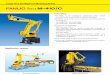 FANUC Robot M-410iC -English- Robotics/FANUC-M... · 2017. 6. 30. · FEATURES M-410iC is an intelligent palletizing robot which contributes for robotization of palletizing system