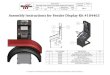 Assembly Instructions for Fender Display Kit #104463 · 2020. 2. 1. · hardware and decal –Color sample pack –Poly display panels •Step 2: Install Minimizer decal to panel