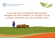 Learning tool for Nationally Appropriate Mitigation Actions ...Learning tool on Nationally Appropriate Mitigation Actions (NAMAs) in the agriculture, forestry and other land use (AFOLU)
