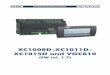 Emerson Electric - XC1008D-XC1011D- XC1015D and VGC810 · 2015. 4. 27. · 1592021022 xc1008-1011-1015d gb a5 r.1.7 27.04.2015 xc1008-1011-1015d 3/68 10. analog outputs for inverter