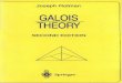 Galois Theory, 2nd ed. (Universitext)Joseph Rotman Department of Mathematics University of Illinois at Urbana-Champaign Urbana, IL 61801 USA Editorial Board (North America): S. Axler