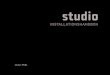 Studio 1555 INSTALLATIONSHANDBOK · 2013. 10. 25. · 5 Det här avsnittet ger dig information om hur du ställer in din bärbara Studio 1555-dator och ansluten kringutrustning. Innan