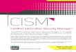 CISM - ALC Group · PDF file 2018. 7. 2. · CISM review manual and examination flow. A full day is provided for each of the core competencies and site for task and knowledge statements,
