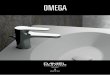 OMEGA · - OM605 con scarico with pop-up waste - OM606 senza scarico without pop-up waste Miscelatore bidet. Bidet mixer. - OM604 con scarico with pop-up waste - OM604B senza scarico