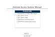 Outside Access System Manual - LS ELECTRIC · 2020. 3. 25. · Outside Access System Manual Contents table 1.Outside Access System Web Sing in 2.SBC System Access 3.SBC System Usage