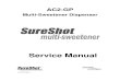 AC2-GP - Parts TownAC2-GP Multi-Sweetener • SureShot Technical Assistance Center: 1-888-777-9990 or 902-865-9602 3 TROUBLESHOOTING The following trouble-shooting guide is intended