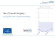 Non Thyroid Surgery · 2015. 5. 17. · intraoperative hypotension in non-cardiac surgery more heart failure in cardiac surgery (29 vs 6% p,0.05). More GI and neuropsychiatric complications