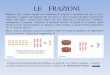 LE FRAZIONI - istitutoamsicora.edu.it · il numeratore che il denominatore otteniamo infinite frazioni equivalenti 3 = 6 = 9 = 12 = 15 = 18 … 5 10 15 20 25 30 viceversa, si possono