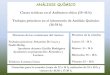 Presentación de PowerPoint - UNLP · 2020. 3. 3. · Clases teóricas en el Anfiteatro chico (8–9 h) Trabajos prácticos en el laboratorio de Análisis Químico (9-11 h) Horarios