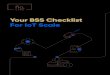 Your BSS Checklist For IoT Scale · 2020. 10. 15. · Your BSS Checklist For IoT Scale. Why are mobile operators increasingly moving to support IoT use cases? More than ever, service