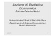 Lezione Statistica Economica I - Università degli Studi di Bari Aldo … · 2019. 3. 4. · La crescita economica si misura attraverso il tasso di crescita annuale del PIL pro-capite,