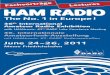 HAM RADIO 2011 | Fachvorträge / Lectures · 2017. 9. 7. · Gerrit Buhe, DL9GFA GNU Radio – Design von Software-definierten Sendern und Empfängern GNU Radio – Design of Software