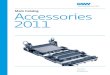 Accessories 2011 - Haspeln | GSW Group€¦ · GUF- P 2000 300 1,500–5,000 300 290 head / center-mounted 75 optional GUF- P 2000 500 1,500–5,000 500 490 head / center-mounted