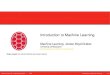 Introduction to Machine Learningjbg/teaching/CMSC_726/02a.pdfMachine Learning: Jordan Boyd-Graber j UMD Introduction to Machine Learning j 10 / 19. Motivating Naïve Bayes Example