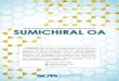 Chiral Columns for enantiomer separation by HPLC...OA-8000 is a novel chiral stationary phase bonded with chiral crown ether to aminopropyl silica gel. This is very effective for enantiomer